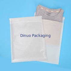 Reforço não plástico claro do saco de papel do papel glassine do vestuário para o t-shirt