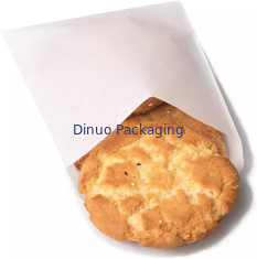 Saco de papel Glassine personalizado Envelope de biscoito pipoca 100% seguro para alimentos