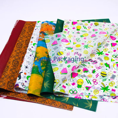 Embalagem de presente papel de seda pequeno para embrulho colorido para buquê de flores