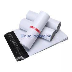 Envelope Reciclado Impresso Personalizado Bolsa Polymailer Branco Preto Para Envio de Correio Expresso