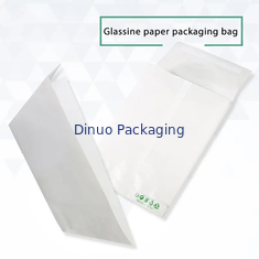 Gravure feito sob encomenda de Logo Glassine Paper Pouch Biodegradable que imprime o saco de papel translúcido