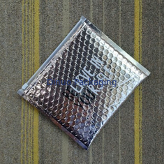 Poly Air Zip Lock Plastic Custom Bubble Mailing Bag Inflavel de cores claras com logotipo