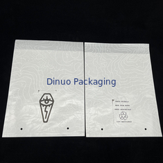 Envelope de papel de vidro impermeável e ecológico, impresso sob medida, compostável para embalagens de vestuário