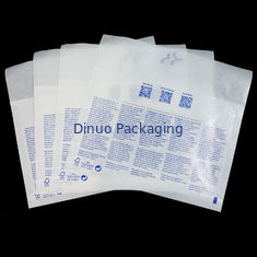 Certificado FSC Envelope de papel de vidro reciclável Eco-consciente escolha de um lado semitransparente de um lado 100% transparente