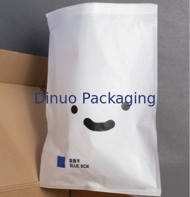 Logotipo personalizado Saco de papel de vidro translúcido Semi-transparente