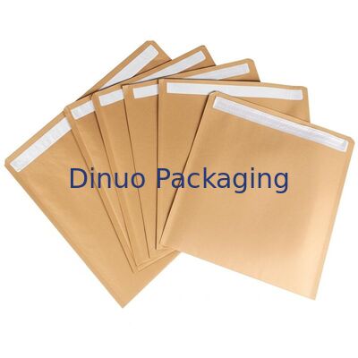 60 a 180gm Kraft Bubble Mailers Auto-sealing durável Bolsas de correio almofadas Ideal para embalagem segura e transporte seguro