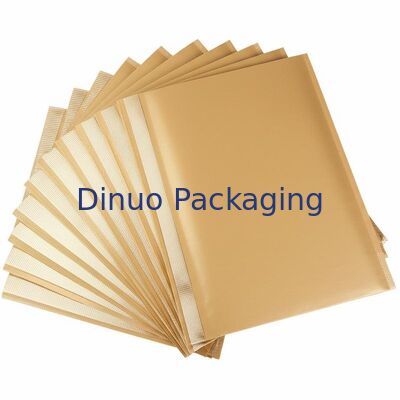 3 a 4 mm Espessura tamanho padrão 7 Durabilidade Kraft Bubble Mailers Envelopes de embalagem protetora para correio e transporte