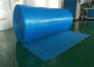 Rolls enorme azul à prova de choque do invólucro com bolhas de ar para empacotar 100cmx500m
