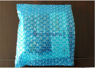 Tamanhos personalizados sacos de envio pelo correio da bolha azul, sacos do bloco de bolha para o transporte do correio