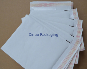 Invólucro com bolhas de ar descartável branco envelopes alinhados, 10,5 de” encarregados do envio da correspondência da bolha do tamanho 5 X 16