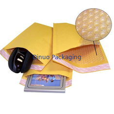 Kraft amarela o envelope do invólucro com bolhas de ar/o #D UV da prova 175x260mm dos encarregados do envio da correspondência papel de embalagem