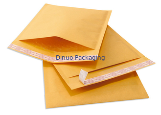 7,25 x 8 encarregados do envio da correspondência fáceis da dobra de Kraft, bolha de #CD envolvem o selo autoadesivo