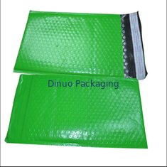 Do envelope poli da bolha de ar do tamanho 1 dos encarregados do envio da correspondência da bolha da cor verde selo autoadesivo