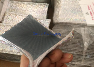 Umidade holográfica iridescente do saco do encarregado do envio da correspondência da bolha - prova para o empacotamento expresso