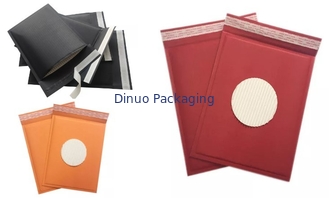 100% reciclou envelopes imprimindo feitos sob encomenda da bolha de Kraft/saco acolchoado ondulado de papel do favo de mel