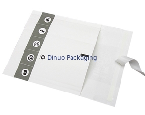 Biodegradável corrugado acolchoou os envelopes ISO14001 do papel de embalagem