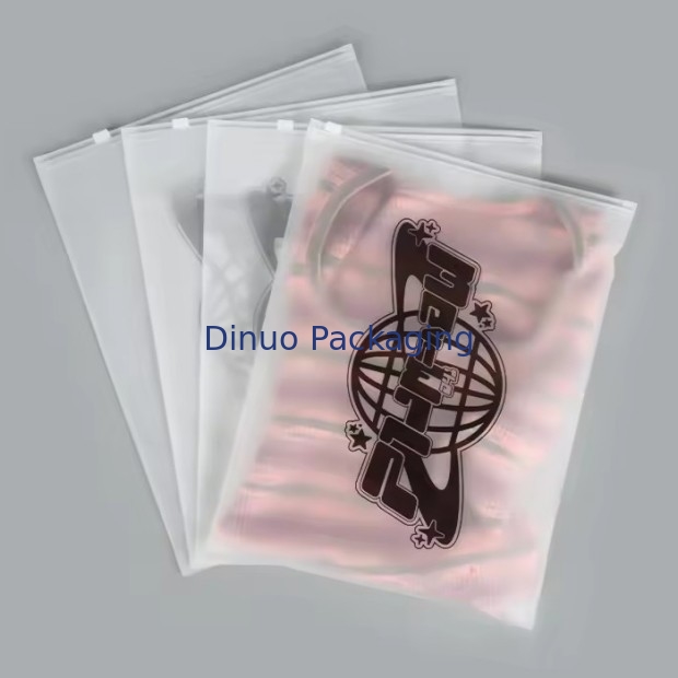 Saco de embalagem de fecho de Cpe congelado Saco de fecho de plástico transparente Saco de fecho de plástico refechável Sacos de plástico para roupas