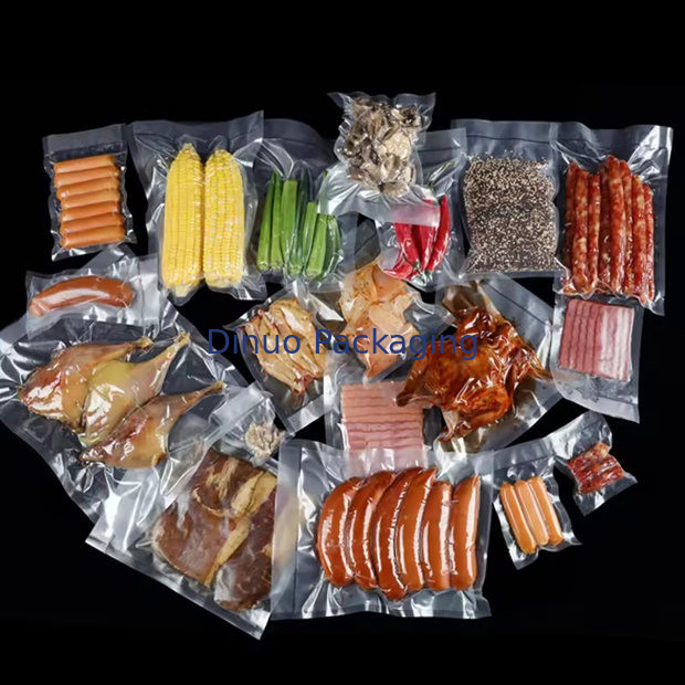 Vários tamanhos Saco de vácuo de nylon espessura 0.06-0.12mm Nylon / PE Material