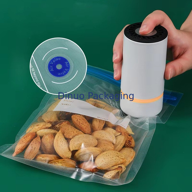 Diga adeus ao desperdício de alimentos com alimentos vácuo sacos de zíper item reutilizável