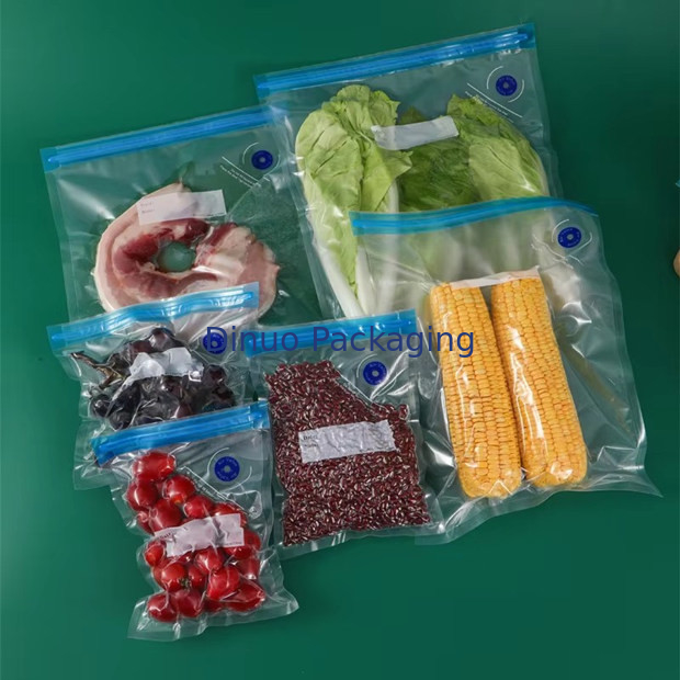 Diga adeus ao desperdício de alimentos com alimentos vácuo sacos de zíper item reutilizável
