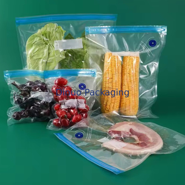 Diga adeus ao desperdício de alimentos com alimentos vácuo sacos de zíper item reutilizável