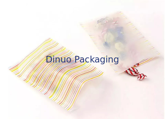 Reforço não plástico claro do saco de papel do papel glassine do vestuário para o t-shirt