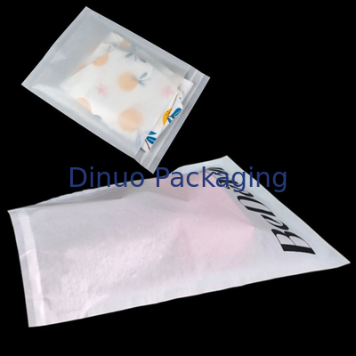 Envelopes de papel vegetal à prova d'água de luxo personalizados Envelope transparente transparente para casamento