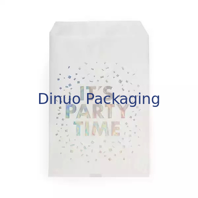 Compostable impermeável reciclado do saco de papel do papel glassine para a roupa