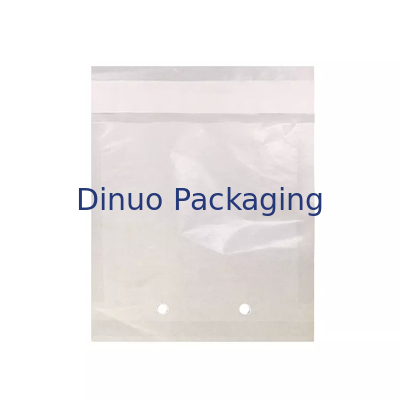 Compostable impermeável reciclado do saco de papel do papel glassine para a roupa
