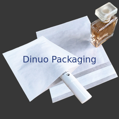 Saco de papel de seguimento transparente claro semi opaco do papel glassine para o vale-oferta do VIP