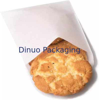 Saco de papel Glassine personalizado Envelope de biscoito pipoca 100% seguro para alimentos
