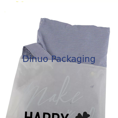 Saco de papel Degradable do papel glassine que imprime o envelope do encarregado do envio da correspondência para a embalagem da roupa