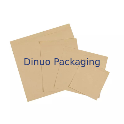 Pacote com 100 envelopes de papel kraft plano biodegradável para sanduíches de biscoito e pipoca