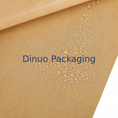 Pacote com 100 envelopes de papel kraft plano biodegradável para sanduíches de biscoito e pipoca