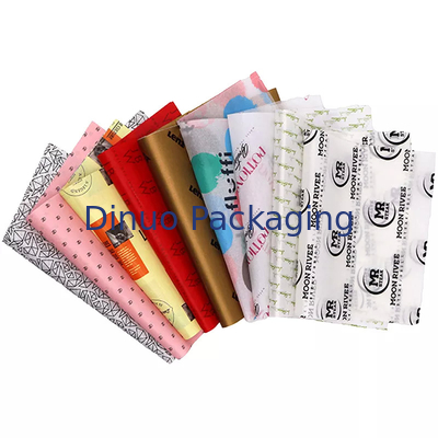 Lenço de papel de marca fresca colorido brilhante para caixa de sapatos