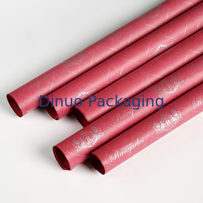 Lenço de papel de embrulho fino 17 g para presente de sapato de cor vermelha com impressão personalizada para embalagem