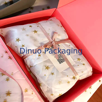 Rolo de embrulho de papel de seda de luxo para presente de Natal para embalagem de brinquedo de roupas de sapato