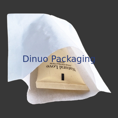Envelopes transparentes para presente Glassine certificado FSC saco reciclável