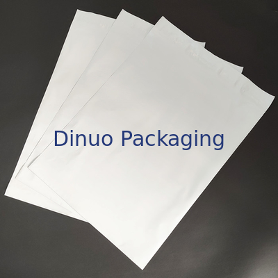 Envelope Reciclado Impresso Personalizado Bolsa Polymailer Branco Preto Para Envio de Correio Expresso