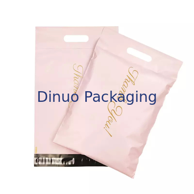 Sacos de correspondência rosa impressos à prova d'água para embalagem de envio de correio de pano de livro