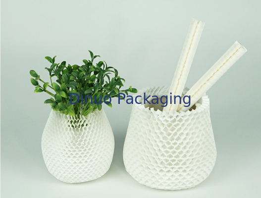 Papel de embalagem biodegradável de papel reciclável Mesh Cover de tampa protetora de envolvimento do favo de mel