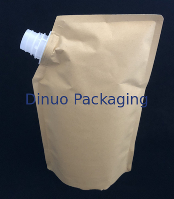 Suporte impresso feito sob encomenda da folha biodegradável acima do malote líquido impermeável do bico do papel de embalagem dos malotes