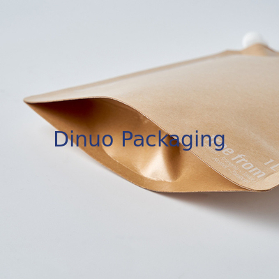 Suporte impresso feito sob encomenda do papel de embalagem do perfume acima do malote do bico do alimento do líquido da folha de alumínio dos malotes