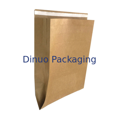 Saco de papel puro do encarregado do envio da correspondência do selo autoadesivo favorável ao meio ambiente reciclável para o vestuário