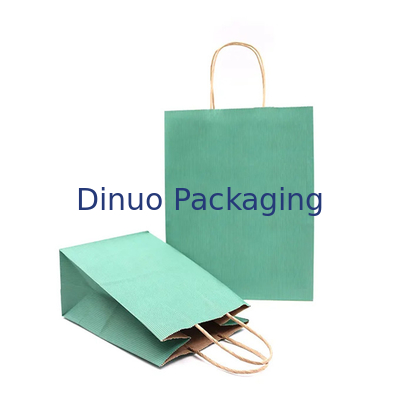Saco de papel afastado do presente da compra do chá do papel de embalagem Tote Bag Baking Pastry Milk