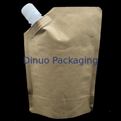 Suporte impresso feito sob encomenda da folha biodegradável acima do malote líquido impermeável do bico do papel de embalagem dos malotes