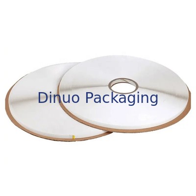 Filme revestido da liberação do PE do silicone transparente que imprime Logo Rigid Protect Glue feito sob encomenda