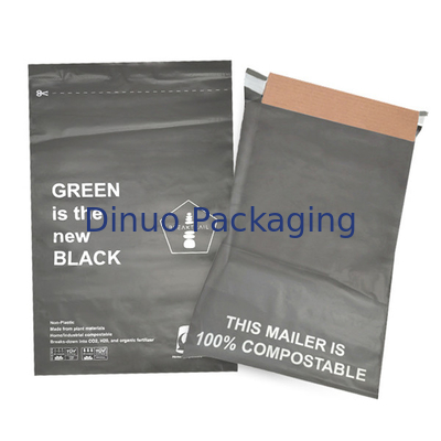 O encarregado do envio da correspondência poli Compostable do selo 100% do auto ensaca sacos de envio biodegradáveis para a roupa
