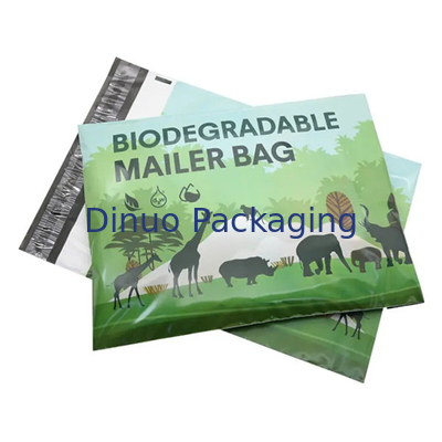 O encarregado do envio da correspondência imprimível Compostable biodegradável ensaca o empacotamento amigável de pouco peso de Eco