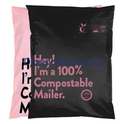 O encarregado do envio da correspondência imprimível Compostable biodegradável ensaca o empacotamento amigável de pouco peso de Eco